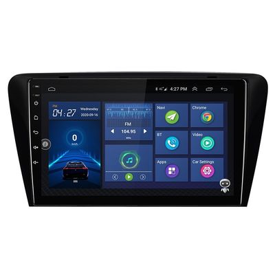 Skoda Octavia 2014 Car Gps Media Player با Buletooth 1080P